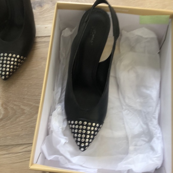 Michael Kors studded sling back heels - Picture 9 of 10